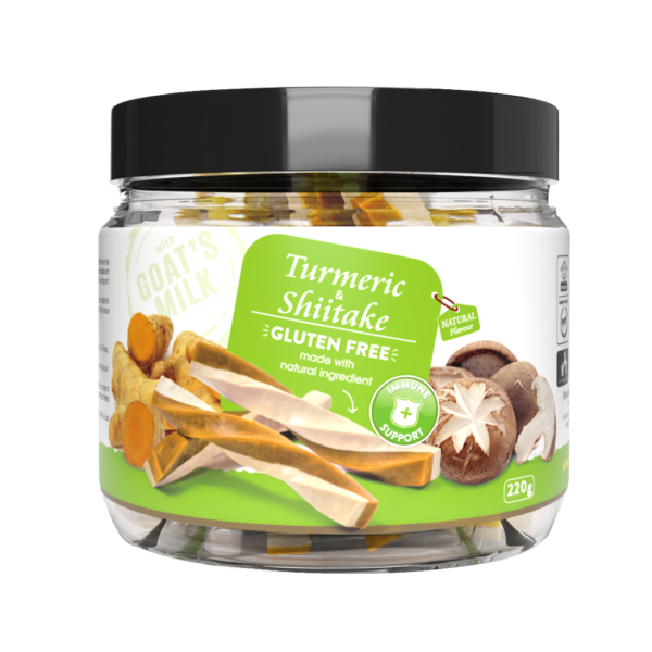 Nutri Twist מארז בטעם כורכום שיטאקי וחלב עיזים 220 גרם