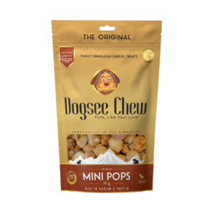 Dogsee Minipops חטיף אילוף מיובש פריך גבינה 70 גרם לכלב
