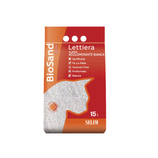 Bio Sand חול מתגבש וריחני 15 ליטר לחתול