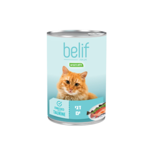 Belif שימורים דגי ים 400 גרם לחתול