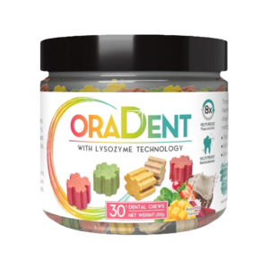 OraDent חטיף מקל פירות מיני דנטלי 230 גרם
