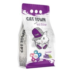 Cat Town חול חתולים מתגבש בניחוח לוונדר 10 ליטר