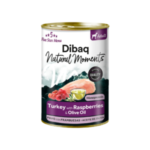 Dibaq NM שימורים לכלב הודו ופטל 380 גרם