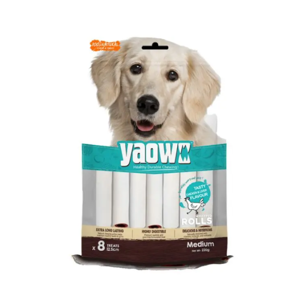 Yaowo מארז רול באפלו מגולגל על בשר בטעם עוף וכבד