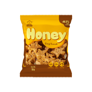 Honey Star חטיף עם דבש בצורת כוכב לכלב 18 גרם