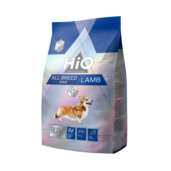 HiQ מזון לכלב בוגר כבש