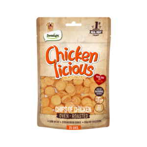 Chicken Licious מטבעות עוף 70 גרם לכלב