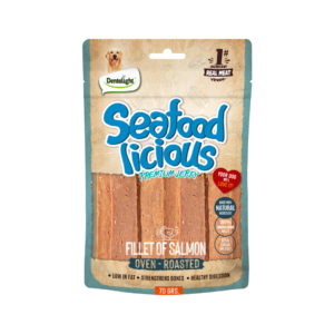 Seafood Licious פילה סלמון 70 גרם לכלב