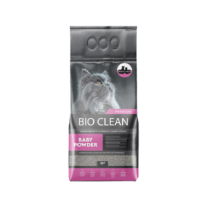Bio Clean חול מתגבש בניחוח טלק 10 ליטר לחתול