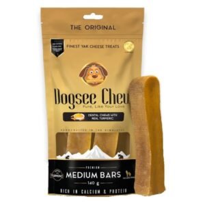 Dogsee Chew חטיף עצם יאק לכלבים בינוני – 140 גרם