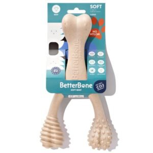 בטר בון Better Bone צעצוע לעיסה לכלבים עוצמה Soft בטעם בקר