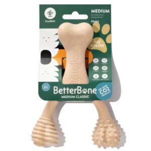בטר בון Better Bone צעצוע לעיסה לכלבים עוצמה בינונית קאלסיק בטעם טבעי