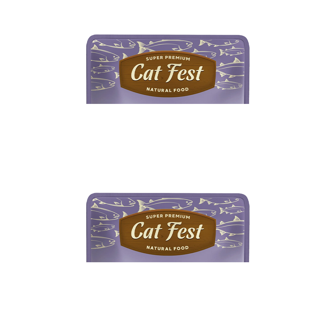 Cat Fest פאוץ פילה סלמון 70 גרם לחתול