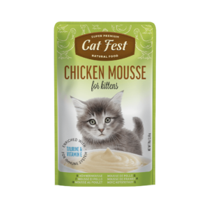 Cat Fest פאוץ מוס עוף 70 גרם לגור חתולים
