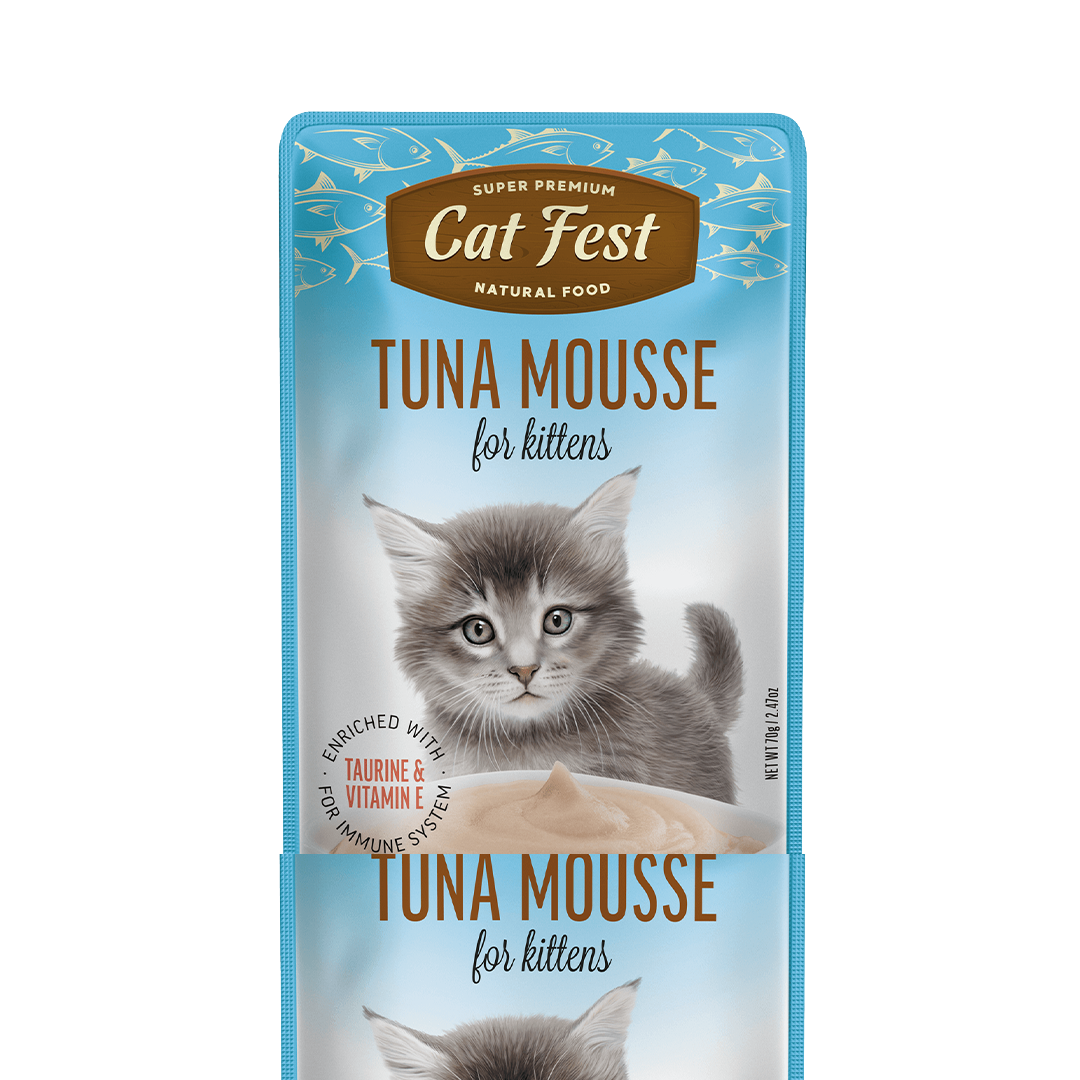 Cat Fest פאוץ מוס טונה 70 גרם לגור חתולים