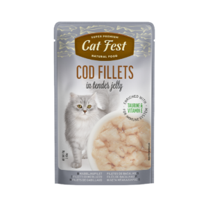 Cat Fest פאוץ' לחתול בטעם פילה בקלה 70 גרם
