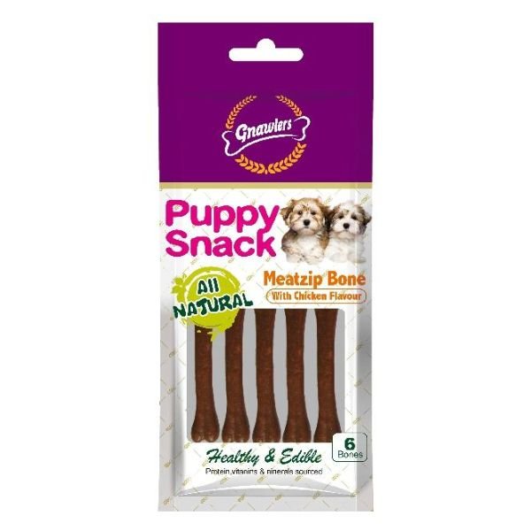Puppy Snack חטיף לגורים בטעם עוף 15 יחידות במארז