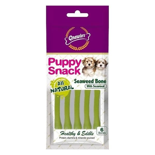 Puppy Snack חטיף לגורים בטעם אצת ים