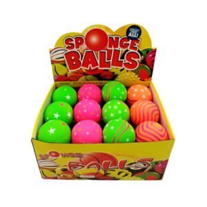 מארז כדורים זוהרים בחושך 24 יחידות SPONGE BALLS