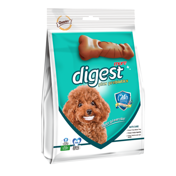More Digest חטיף עצמות למערכת העיכול עם פרוביוטיקה אריזת חיסכון 525 גרם