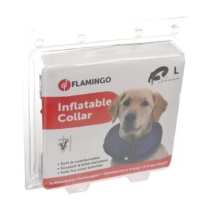 Flamingo קולר מתנפח L לכלב