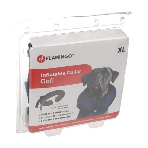 Flamingo קולר מתנפח XL לכלב