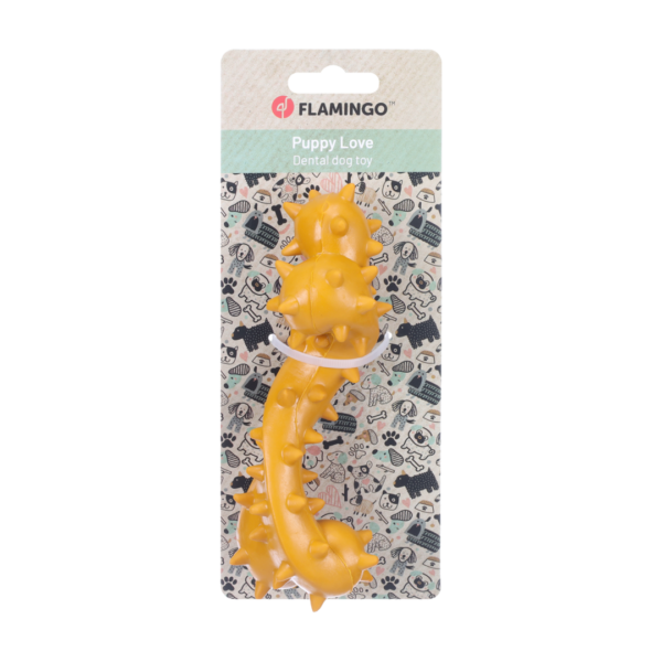 Flamingo נשכן צעצוע עצם ספירלה גדולה לגור כלבים