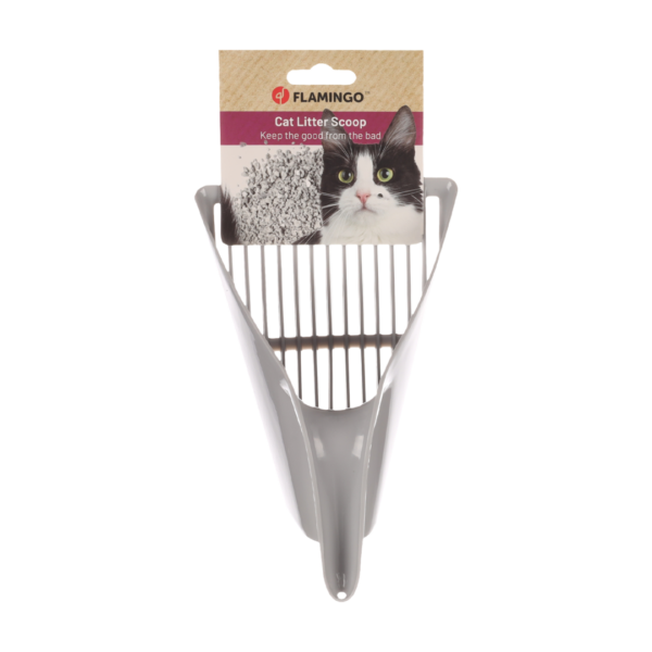 Flamingo כף חול אנכית בצבע אפור לחתול