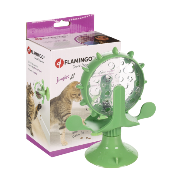 Flamingo גלגל חטיפים אינטרקטיבי לחתול