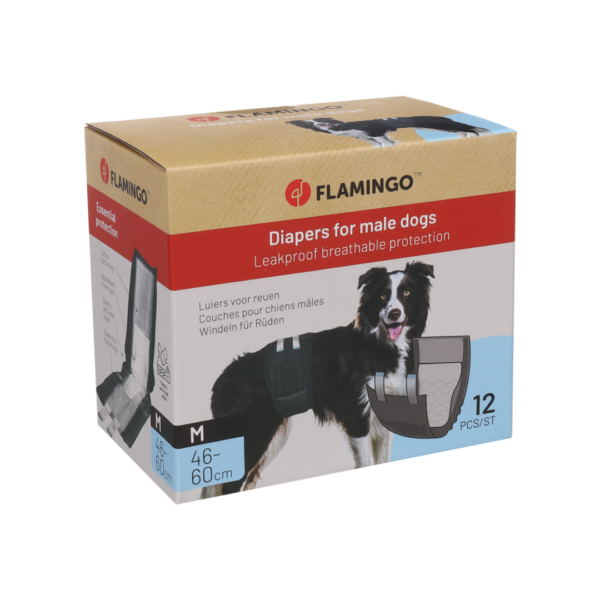 Flamingo חיתולים לזכרים M