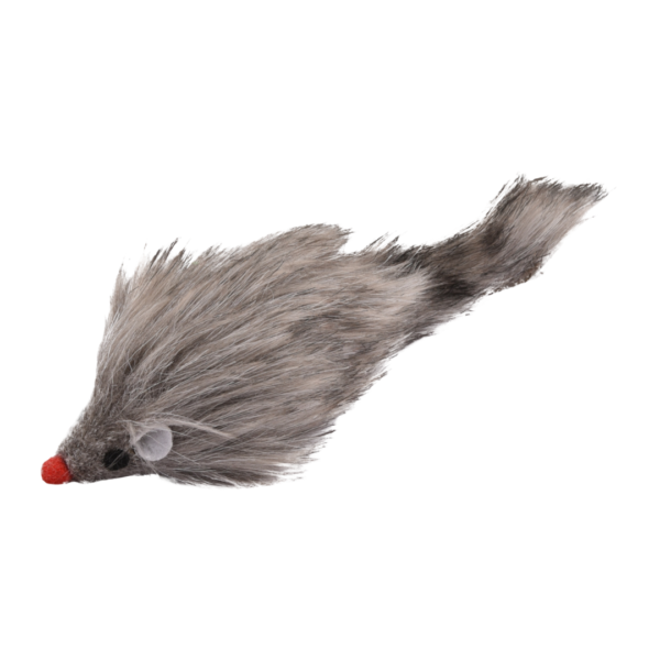 Flamingo בובת עכבר רֵמִי מצפצף עם קטניפ לחתול
