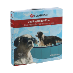 Flamingo בריכת שחייה כחולה עגולה 120 ס"מ