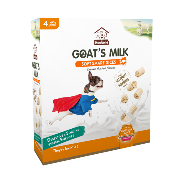 GOAT'S MILK חטיף אילוף מחלב עיזים לגורים 180 גרם