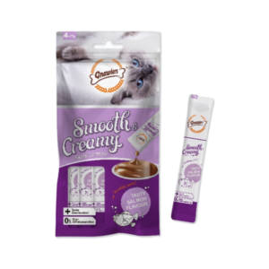 Smooth & Creamy חטיף קרם נוזלי בטעם סלמון 60 גרם לחתול