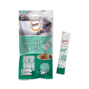 Smooth & Creamy חטיף קרם נוזלי בטעם עוף וכבד 60 גרם לחתול