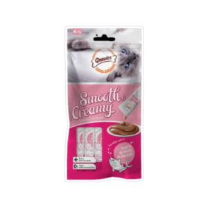 Smooth & Creamy חטיף קרם נוזלי בטעם דג פלמידה 60 גרם לחתול