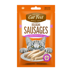 Cat Fest נקניקיות עם סרטנים 60 גרם לחתול