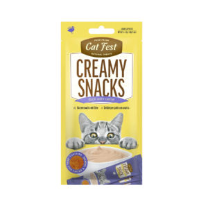 Cat Fest חטיף קרמי בטעם ברווז וקוויאר 40 גרם לחתול